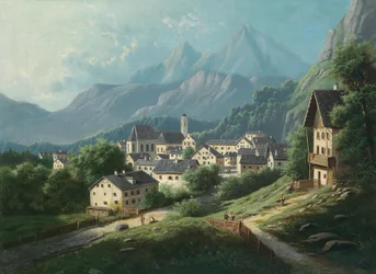 Vue sur Berchtesgaden